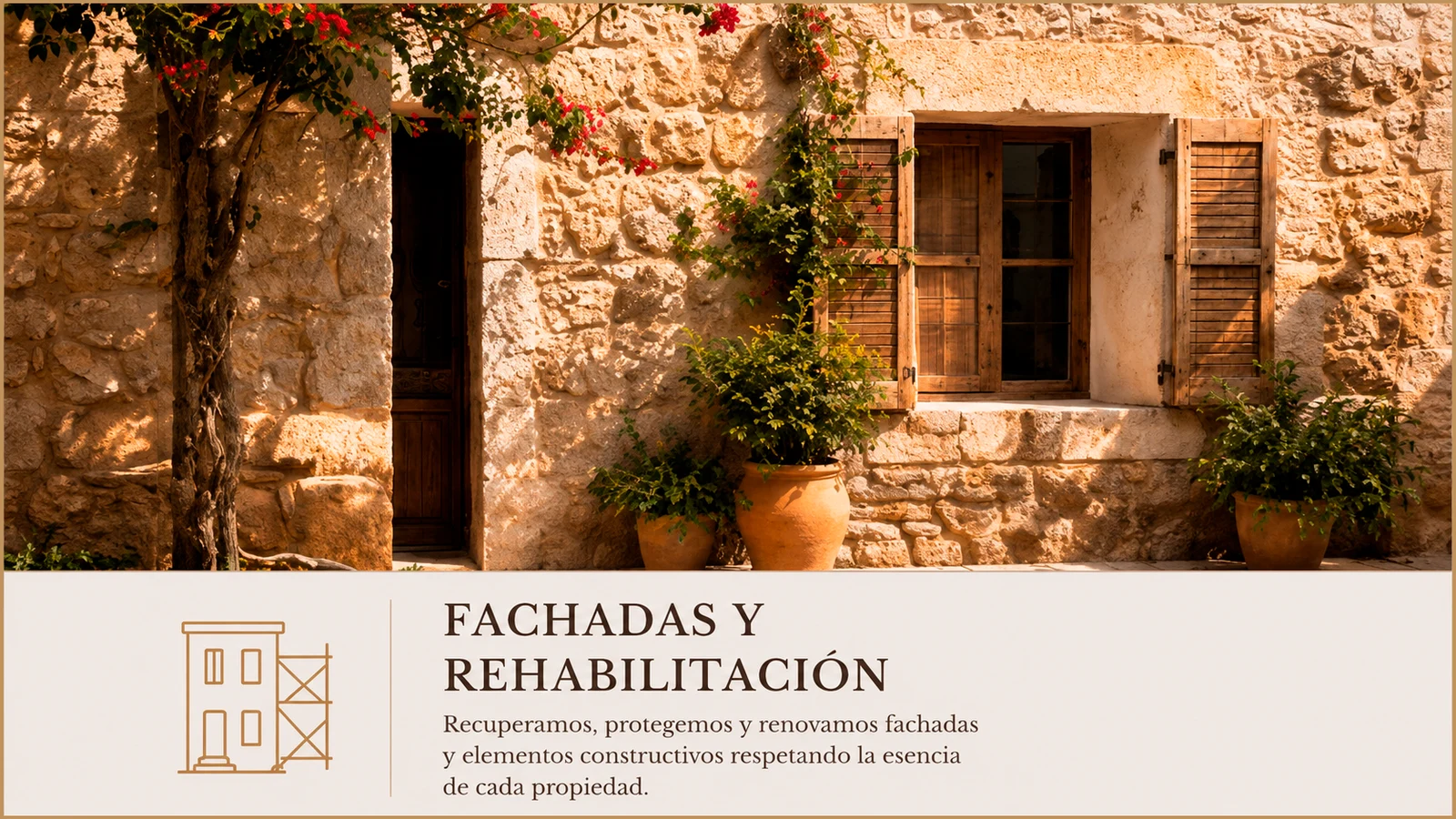 Fachadas y rehabilitación