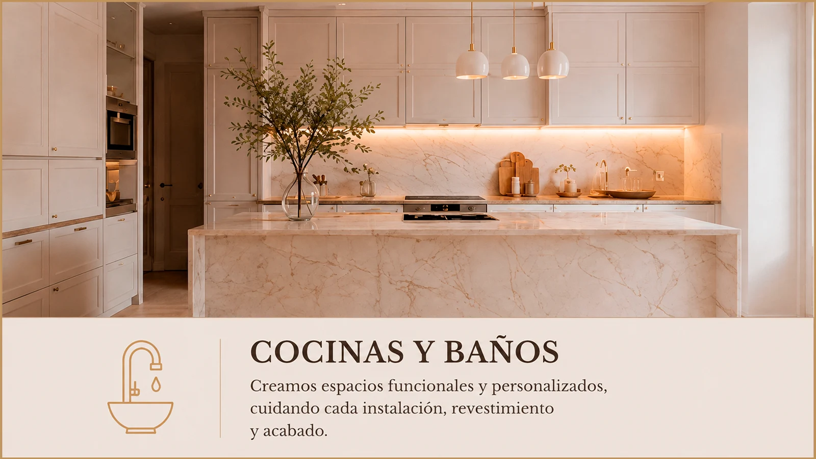 Cocinas y baños